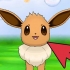 Eevee evolui para sylveon