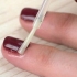 Remova o esmalte em gel