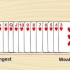 Jogando o jogo de cartas 13