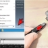 Limpando um teclado de laptop