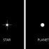 Veja a diferença entre planetas e estrelas