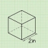 Calculando o volume de um cubo
