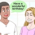 Feliz aniversário para alguém