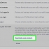 Desative sua conta do facebook