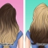 Pinte o cabelo para obter um efeito ombré