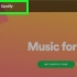 Altere sua senha do spotify