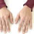 Aplicação de unhas artificiais