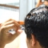 Aplique requeijão no cabelo