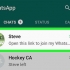 Participe de um grupo do whatsapp no ​​android