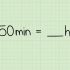 Converter minutos em horas