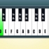 Aprenda notas em um piano ou teclado