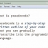Escrever pseudocódigo