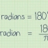 Converter radianos para graus