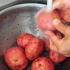 Prepare batatas vermelhas