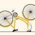 Removendo a ferrugem de uma corrente de bicicleta