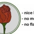 Secagem de rosas