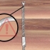 Identificando joias de platina e prata