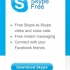 Instale o skype no seu computador