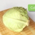 Corte alface e repolho como um chef