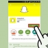Usando o snapchat
