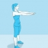 Faça agachamentos e lunges