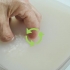 Fazendo sushi de frutas