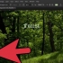 Centralizando texto no photoshop