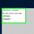 Sublinhar texto em html