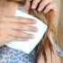 Tirando vaselina do cabelo