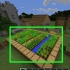 Coletando cenouras no minecraft